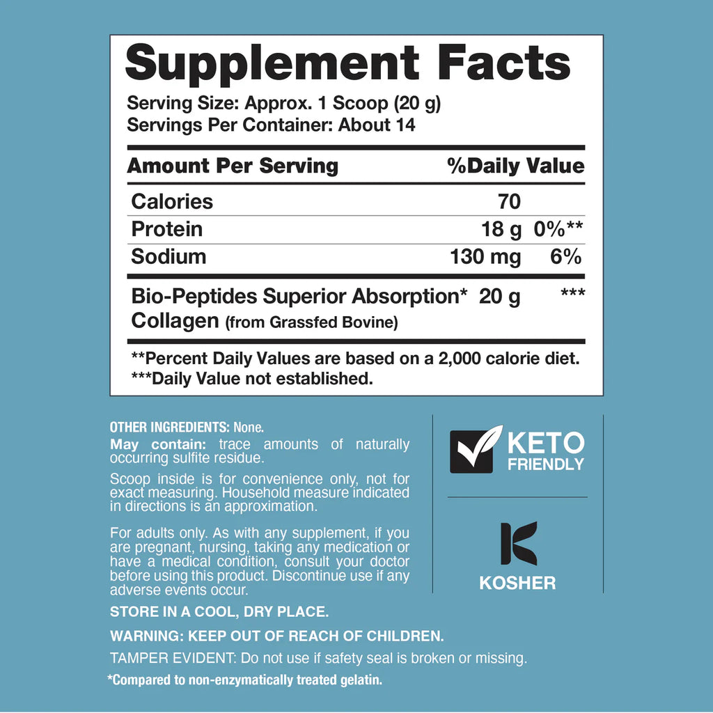ELEMENT RX™ Collagen Bio-Peptides Protein Grass-Fed